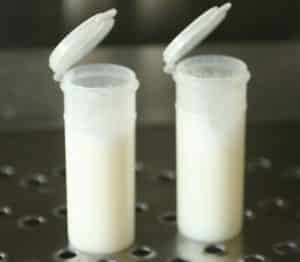 milk vials for mastitis testing