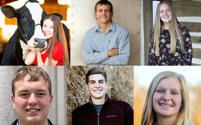 Seven scholarships help agriculture majors pursue careers