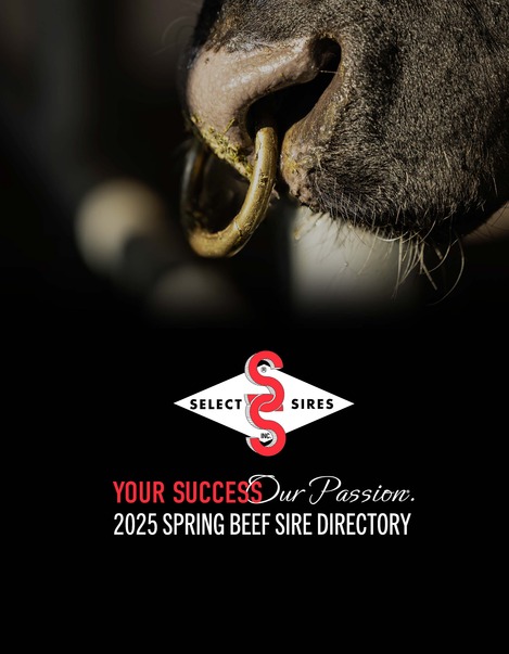 2025 Spring Sire Directory cover