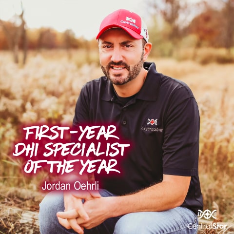 Jordan Oehrli First Year DHI Specialist of the Year 2025