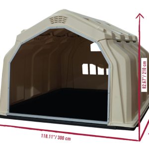 Mammoth with measurements