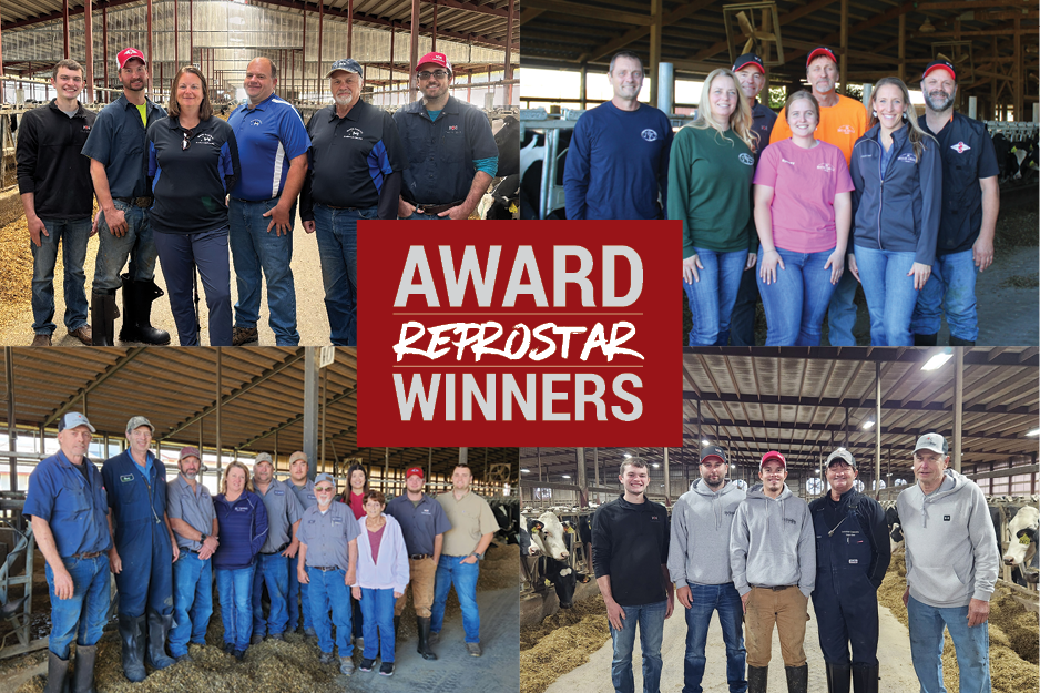 Top dairies recognized for reproductive excellence with CentralStar ReproStar Awards