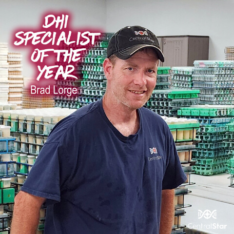 Brad Lorge DHI Specialist of the Year 2025